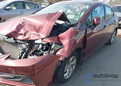 2013 Honda Civic Lx из США, поврежденный, VIN 2HGFB2F59DH535933